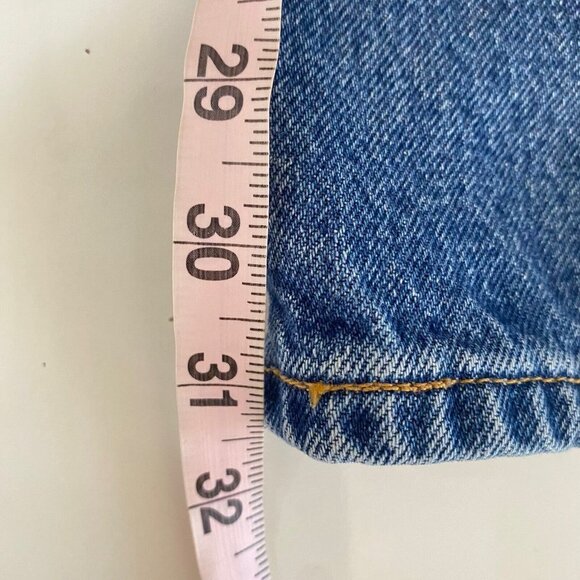 Vintage 90's Levi's Men's 540 Relaxed Fit Jeans 100% Cotton Size 34x32 Brown Tab - Picture 6 of 9